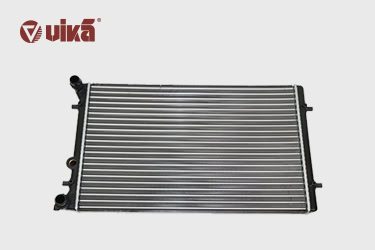 What are possible reasons for a broken automotive radiator?