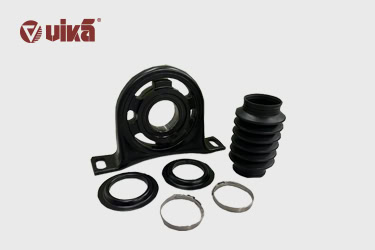 What are the functions of an automotive transmission shaft bracket?