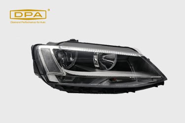 前大灯由哪些部分组成？